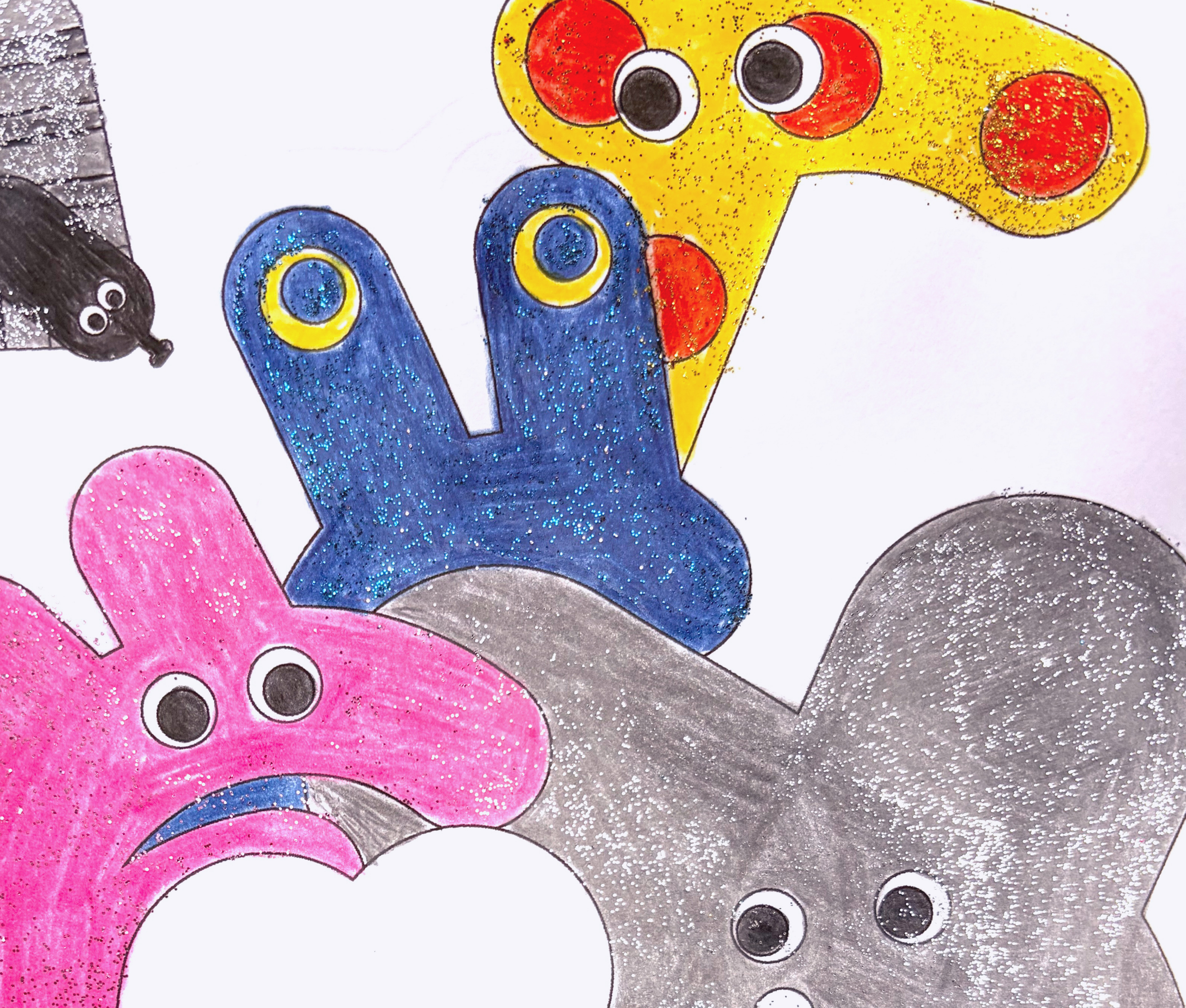 Linelobs – Fan Art Lobmob Glitzer Kids