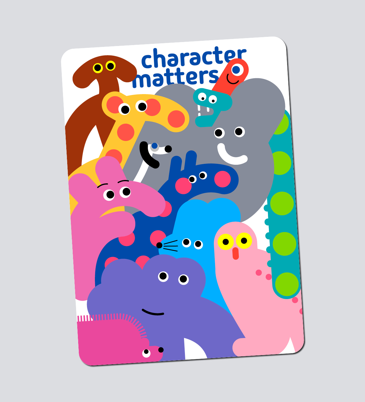 Linelobs – Pop Art Postcard Character Illustrations